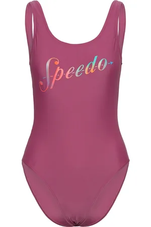 Speedo Womens Logo Deep U-Back