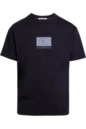 Calvin Klein Embroidery Patch Tee Black