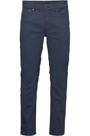Lindbergh Aop 5 Pocket Pants Blue