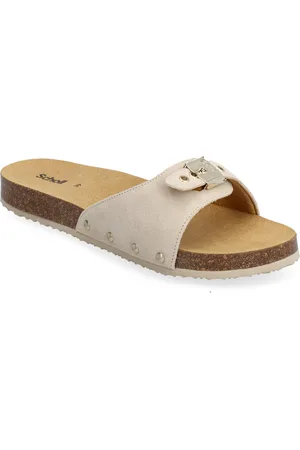 Scholl Sl Pescura Margot Suede Cream