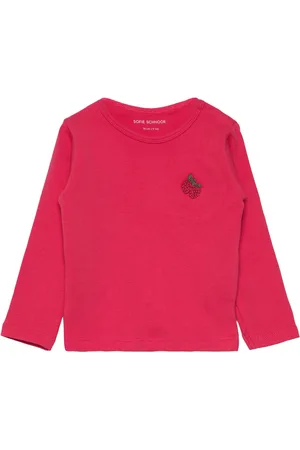 Sofie Schnoor Baby and Kids T-Shirt Longsl Red
