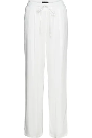 VERO MODA Vmjesmilo Hw Wide Pants Wvn Ga Noos White
