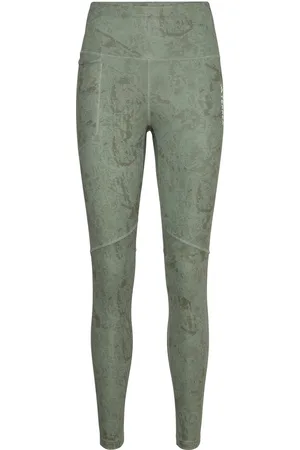 adidas Terrex Multi Allover Print Leggings Green