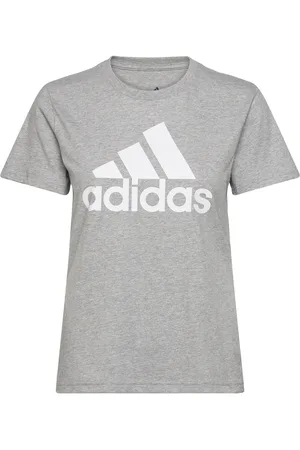 adidas Essentials Logo T-Shirt Grey