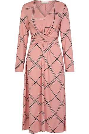 Modstrom Hardiemd Print Dress Pink