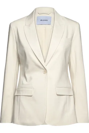 Minus Msdexa Single Breasted Blazer White