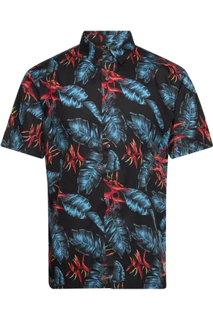 Superdry Hawaiian Shirt Navy