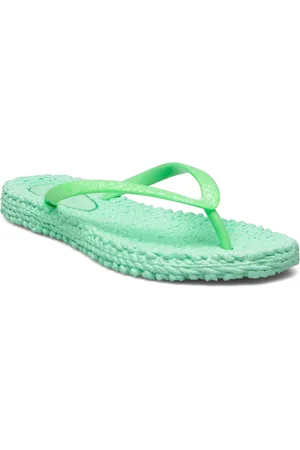 Ilse Jacobsen Flip Flop With Glitter Green