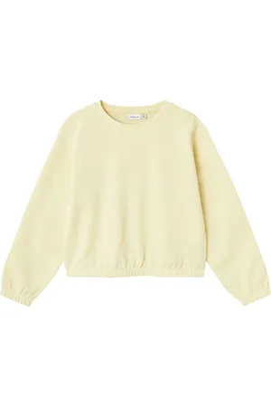 NAME IT Nkfdasha Ls Short Loose Swe Unb Yellow