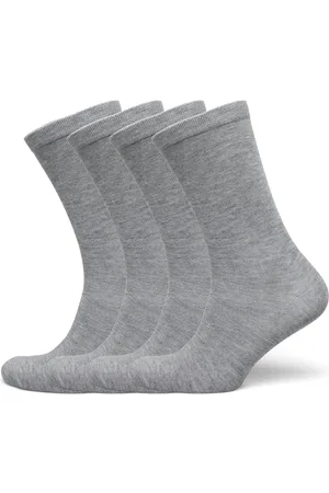 URBAN QUEST 4-Pack Women Bamboo Basic Socks
