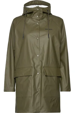 Tenson Compass Rain Coat W Green