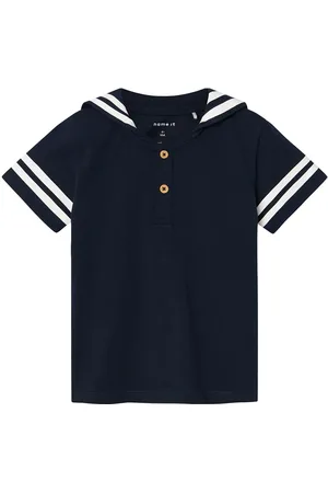NAME IT Nmmdecan Ss Top Navy