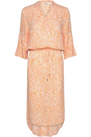 Soaked in Luxury Slzaya Dress Orange