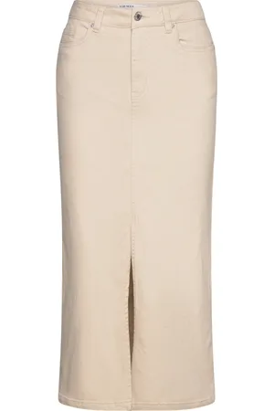 VERO MODA Vmwild Lucky Hr 7/8 Clr Skirt Lcs Cream