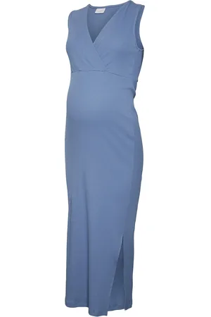 Mama;licious Mlemily Tess Sl Jrs Abk Dress 2F A. Blue