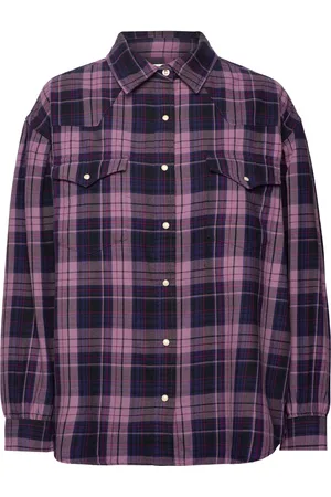 Lee Seasonal Western Shirt Purple
