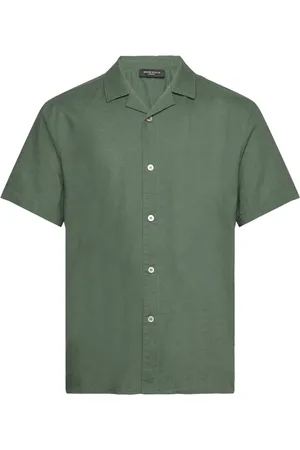 Bruuns Bazaar Linowbbhomer Ss Shirt Khaki