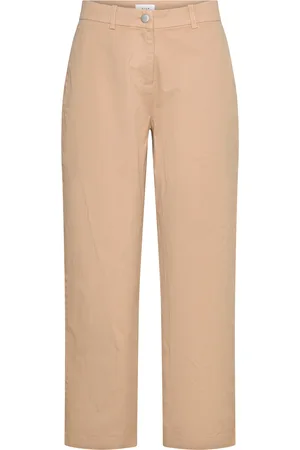 VILA Vistorma Rw 7/8 Chino Pants Beige