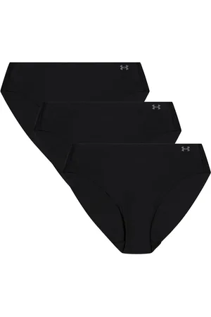 Under Armour Ua Pure Stretch No Show Bikini-Solid 3Pk