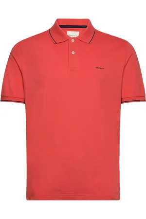 GANT Tipping Ss Pique Polo Orange