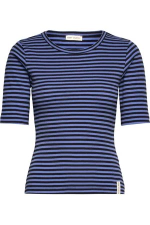 Esmé Studios Esblossom Stripe 2/4 T-Shirt - Gots Navy
