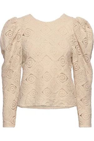 MAUD Kelis Lace Blouse Beige