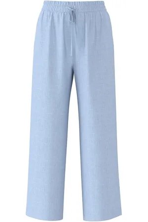 SELECTED Slfviva-Gulia Mw Long Linen Pant Blue
