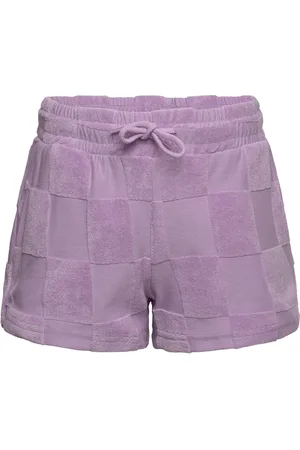 The New Tnjane Terry Shorts Purple