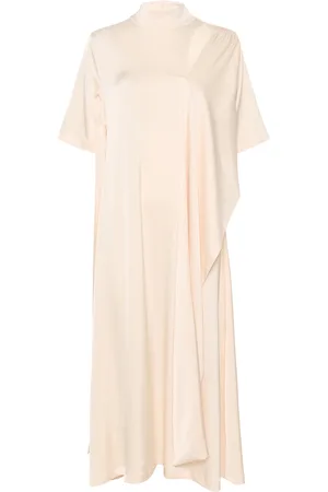Gestuz Harpergz Knot Long Dress White