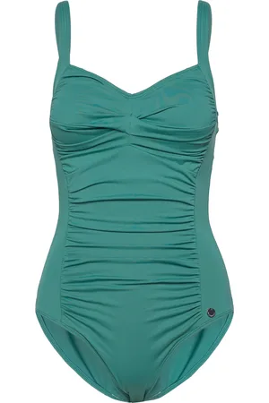 Panos Emporio Potenza Solid Swimsuit Recycled Green
