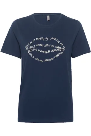 Culture Cugith Lips T-Shirt Blue