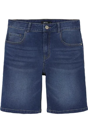 LMTD Nlmteppe Dnm Slim Shorts Blue