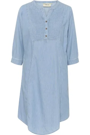 Cream Crbolette Dress - Kim Fit Blue