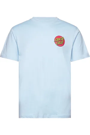 Santa Cruz Classic Dot Chest T-Shirt Blue