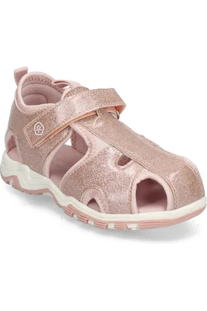 Color Kids Baby Sandals W. Velcro Strap Pink