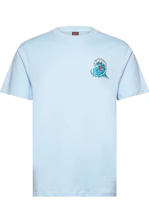 Santa Cruz Screaming Wave T-Shirt Blue
