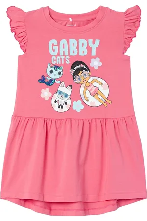 NAME IT Nmfmemma Gabby Capsl Dress Bfu Pink