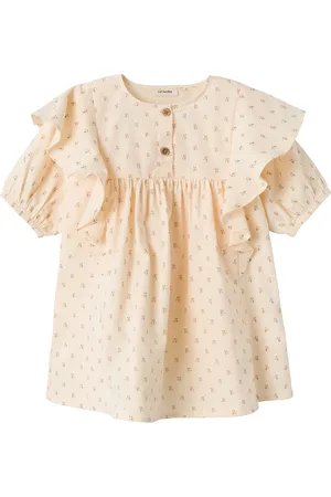 Lil Atelier Nmffamaja Ss Loose Dress Lil Cream