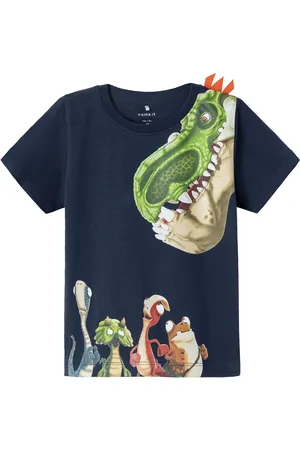 NAME IT Nmmmik Gigantosaurus Ss Top Vde Navy