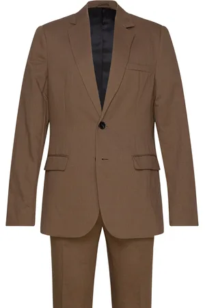 Bruuns Bazaar Linobbcarlaxel Suit Brown