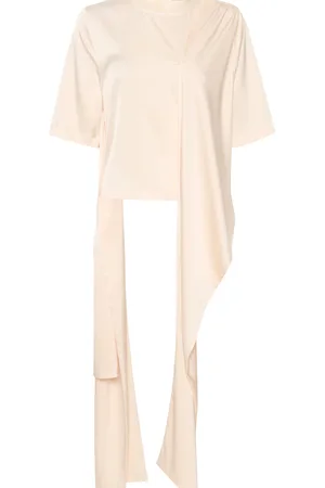 Gestuz Harpergz Knot Blouse Cream