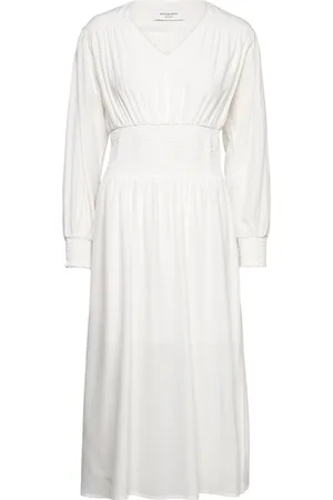 Rosemunde Dress W/ Smock White