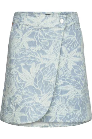 HUGO BOSS C_Denim Skirt Mini Blue