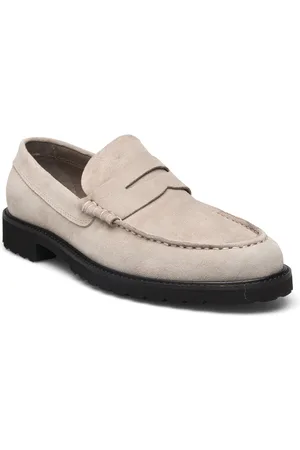 GARMENT PROJECT Penny Loafer - Suede Beige