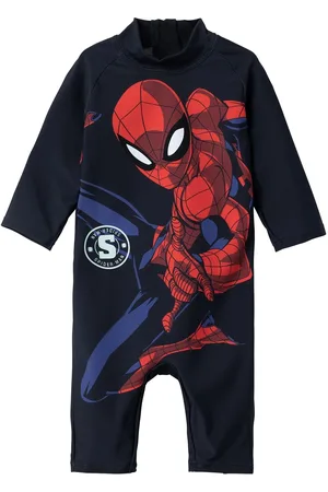 NAME IT Nmmmoth Spiderman Ls Uv Suit Mar Navy