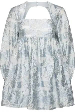 STINE GOYA Sgarys, 2021 Organza Jacquard Blue