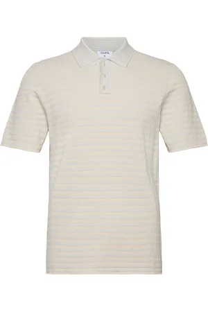 Filippa K Knitted Polo Sweater Beige