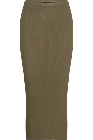 Lindex Skirt Josefina Khaki