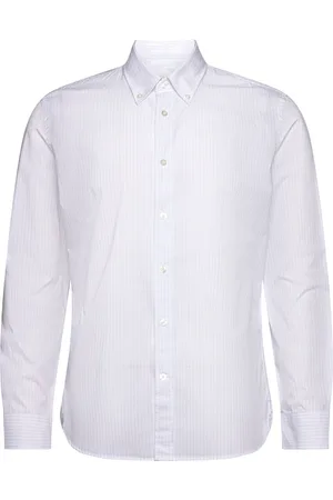 MANGO Regular-Fit Striped Cotton Shirt