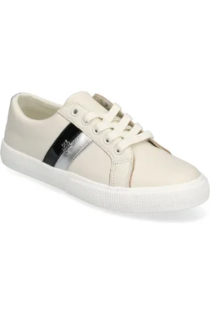 Ralph Lauren Janson Ii Leather Sneaker White